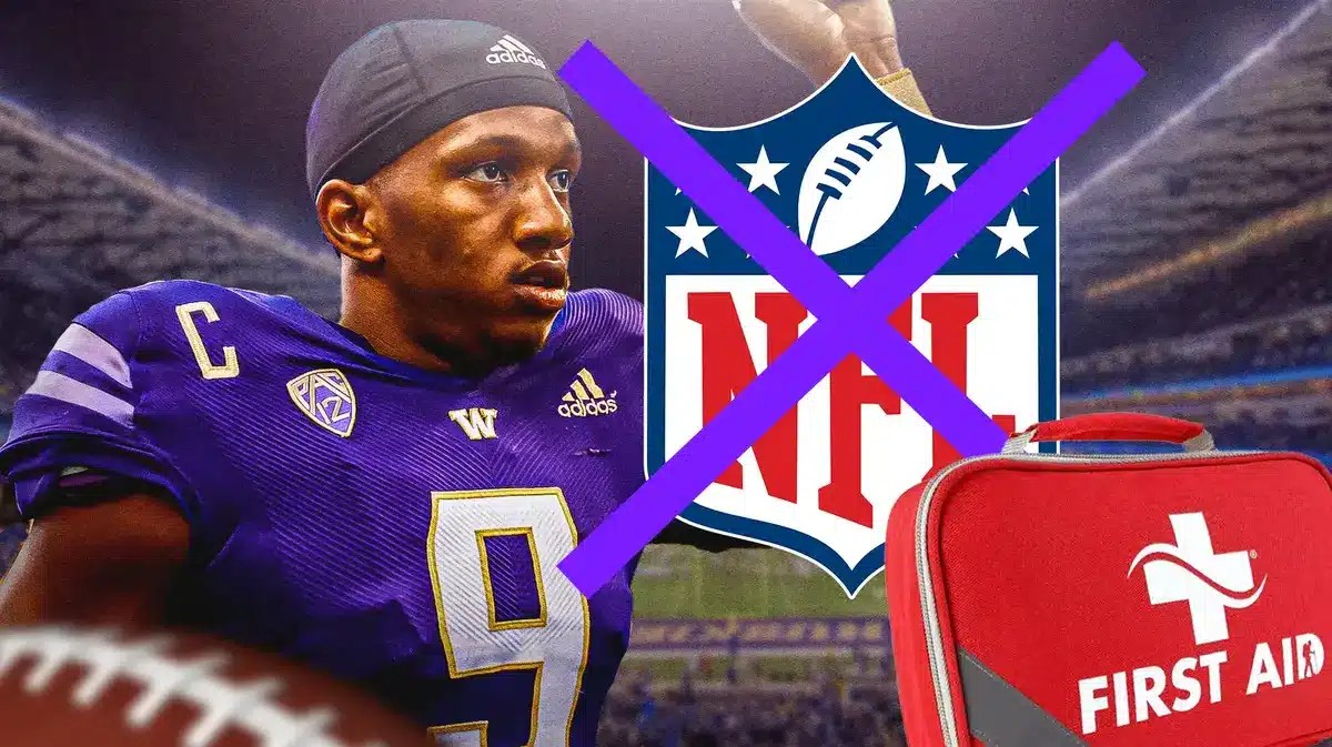 Washington football quarterback Michael Penix Jr. could run into some medical roadblocks on his way to the NFL