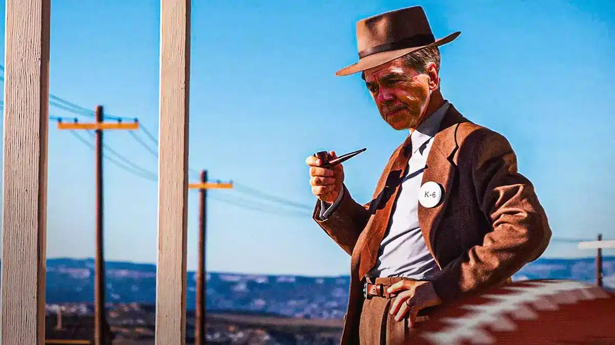 Alabama football head coach Nick Saban as Oppenheimer
