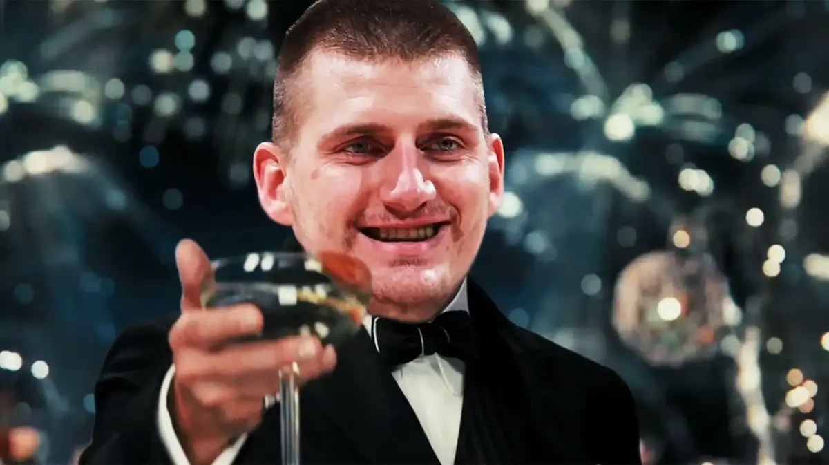 Nikola Jokic (Nuggets) as the Leo meme
