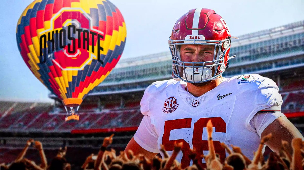 Ohio State offensive lineman Seth McLaughlin.