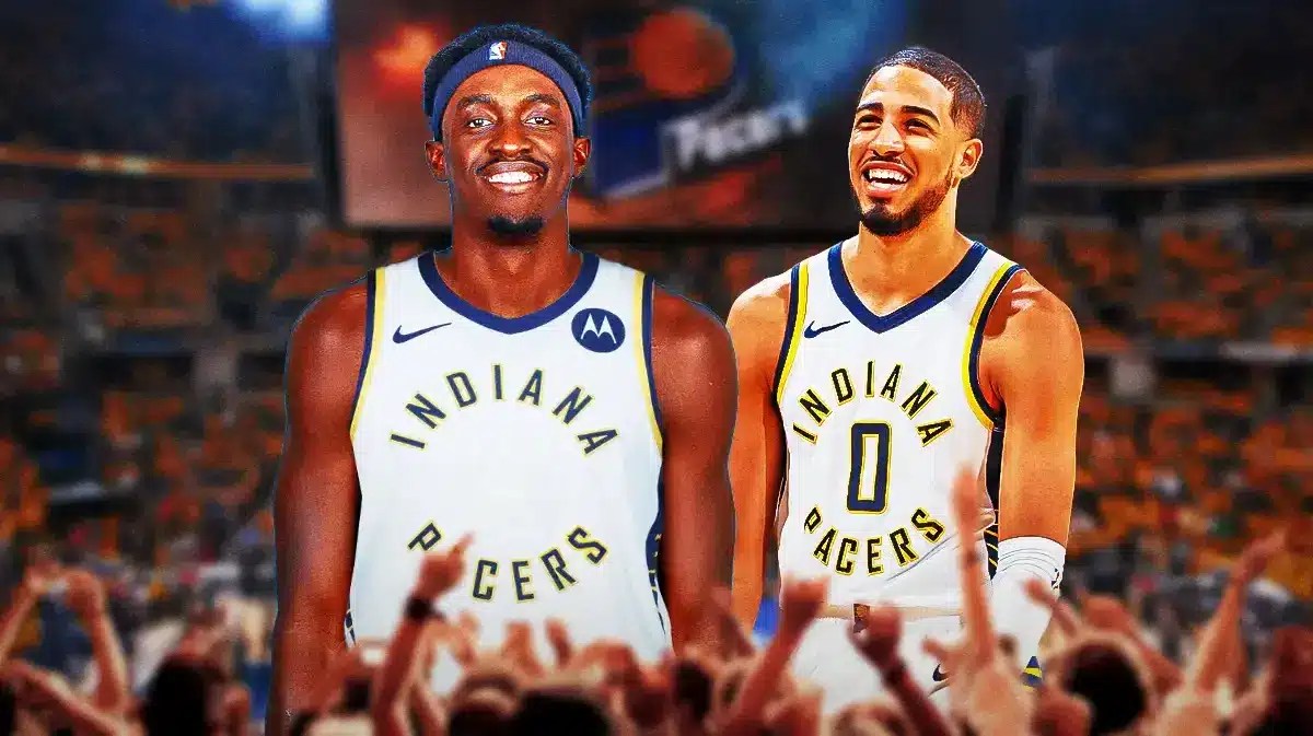 Pascal Siakam is happy after being traded to the Pacers.