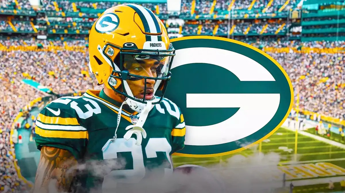 Jaire Alexander in Packers jersey after NFC loss to the 49ers
