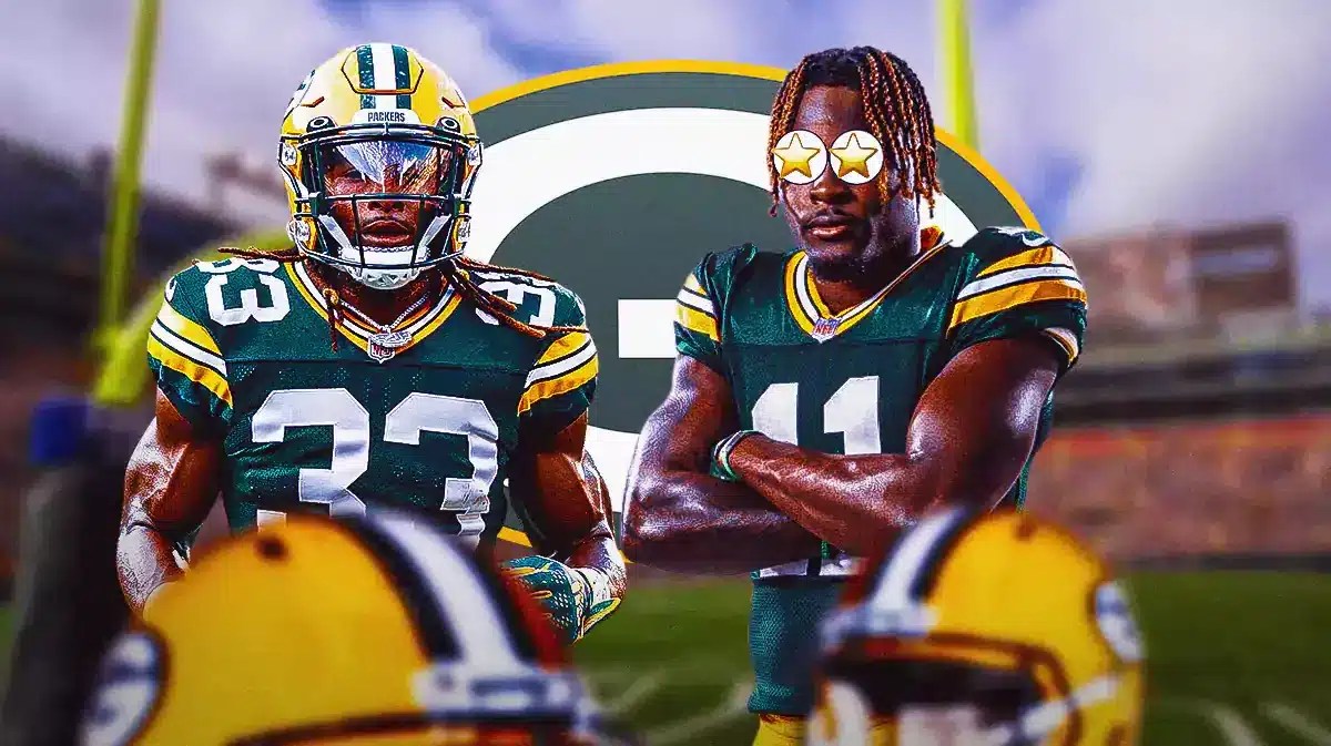 Aaron Jones had Jayden Reed feeling emotional during the Packers' Wild Card win over the Cowboys.