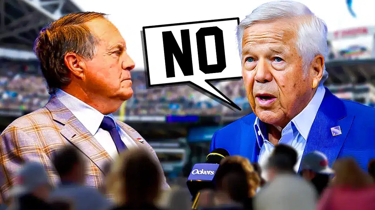 Robert Kraft, Belichick trade, Bill Belichick, Patriots, Mac Jones