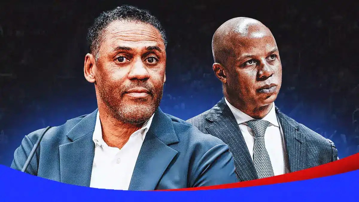Pistons' GM Troy Weaver and former assistant GM Robert Murphy