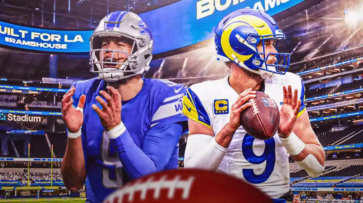 Rams: Matthew Stafford's wife reacts to LA facing Lions in NFL playoffs Wild Card