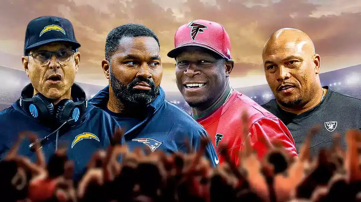Jim Harbaugh, Jerod Mayo, Raheem Morris, Antonio Pierce