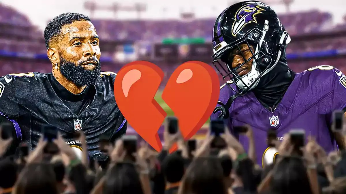 Ravens' Odell Beckham Jr. and Lamar Jackson