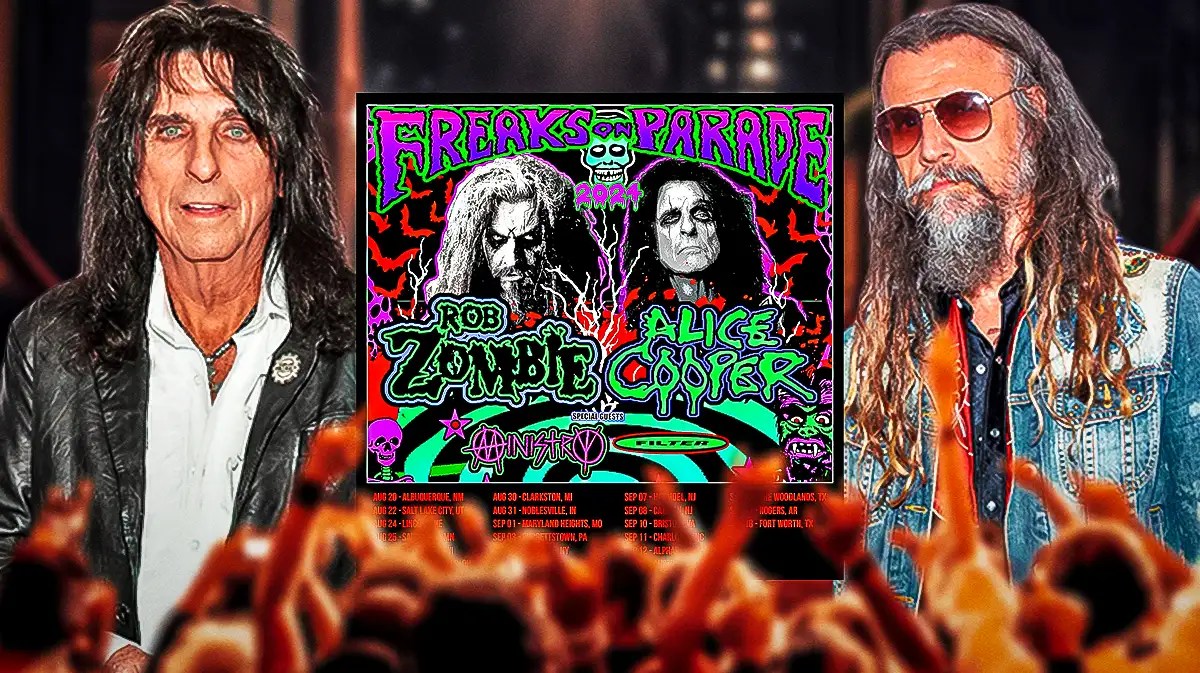 Rob Zombie, Alice Cooper make shocking 2024 tour decision