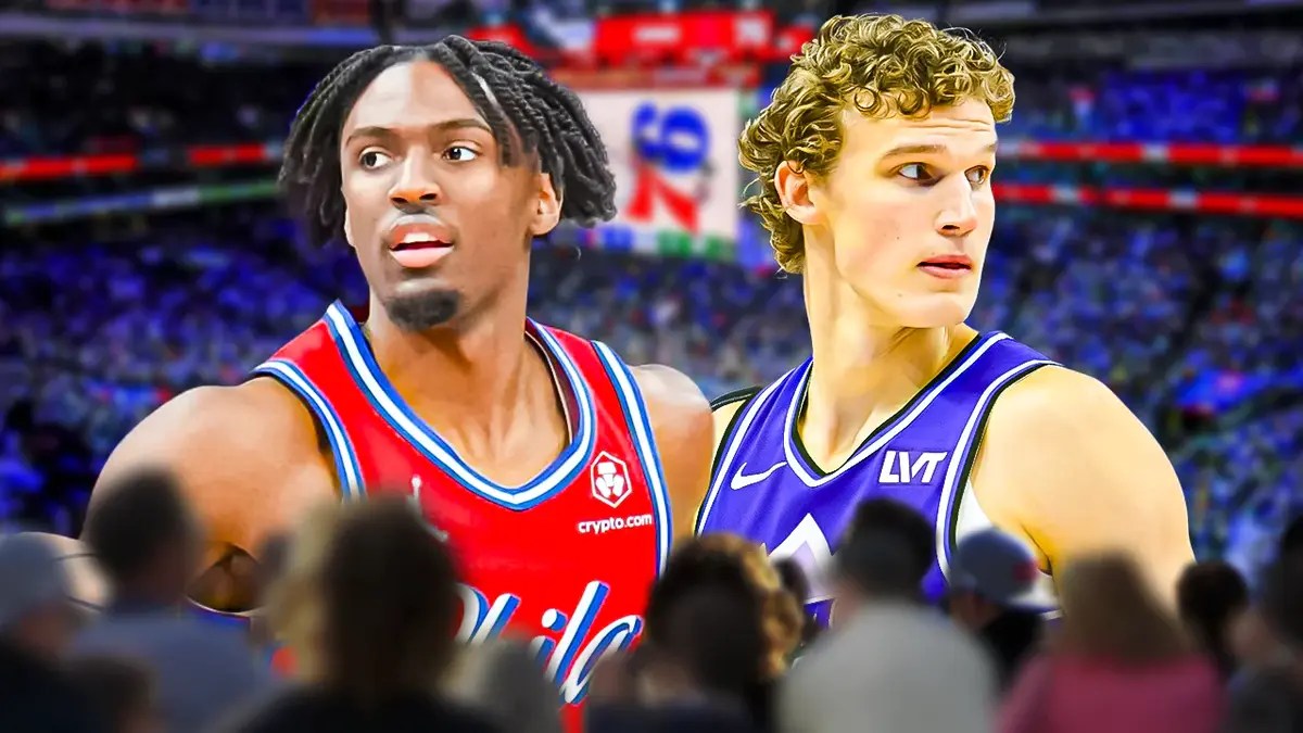 Sixers' Tyrese Maxey and Jazz's Lauri Markkanen