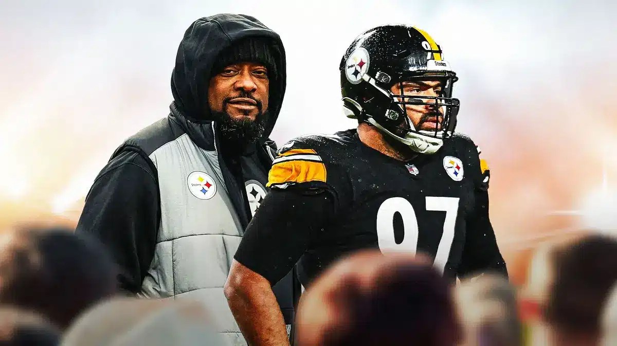 Pittsburgh Steelers Mike Tomlin and Cam Heyward