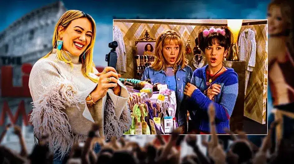 Scene from Lizzie McGuire.