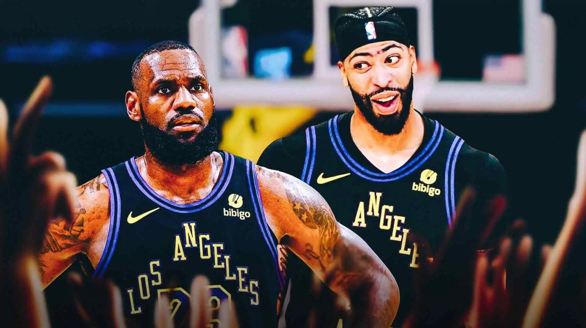 Lakers' Anthony Davis, LeBron James
