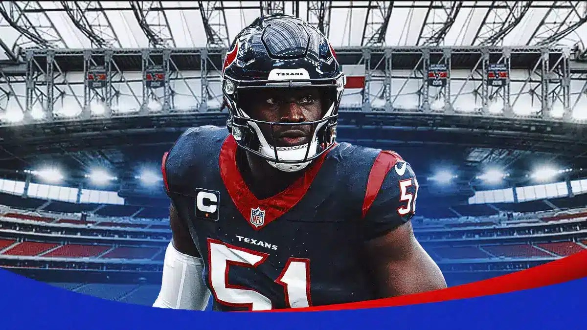 Will Anderson Jr. of the Texans was listed among starters that didn't participate.