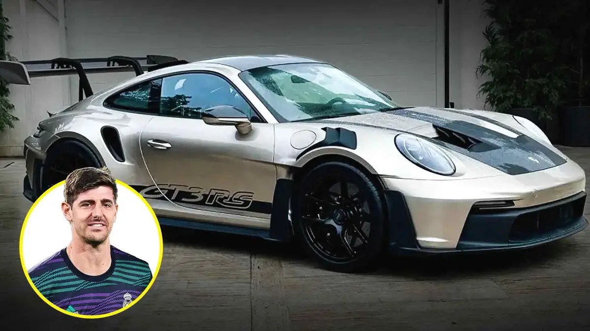 Thibaut Courtois Porsche