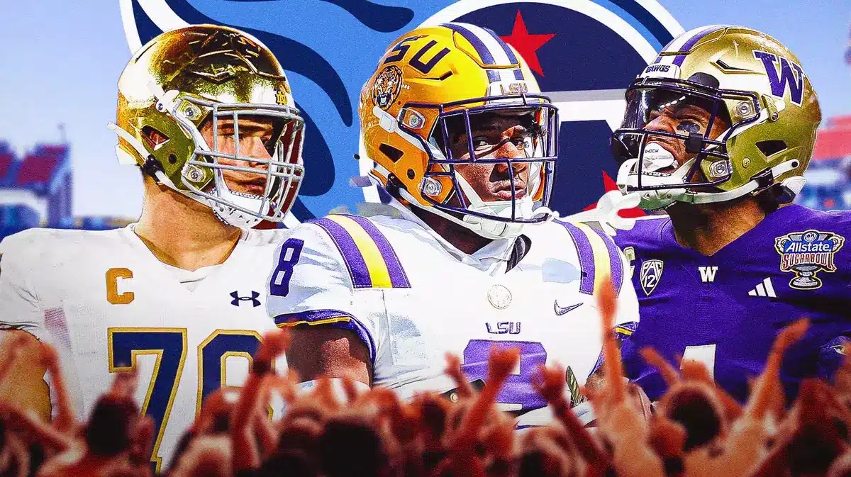 Titans 2024 NFL Draft targets Joe Alt, Rome Odunze, and Malik Nabers