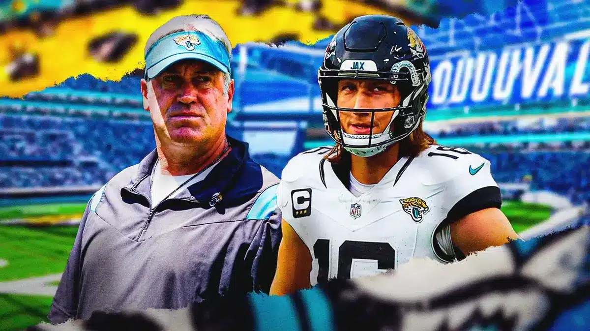 Jaguars coach Doug Pederson and QB Trevor Lawrence