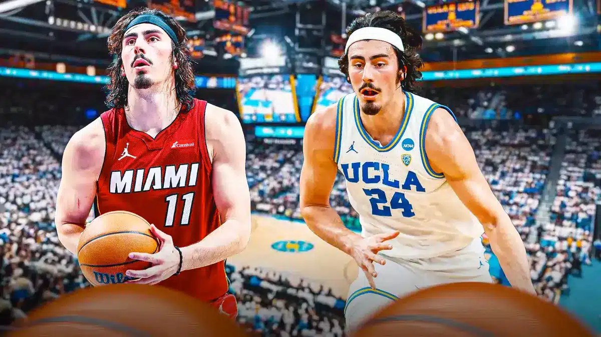 UCLA basketball and Miami Heat rookie Jaime Jaquez Jr.