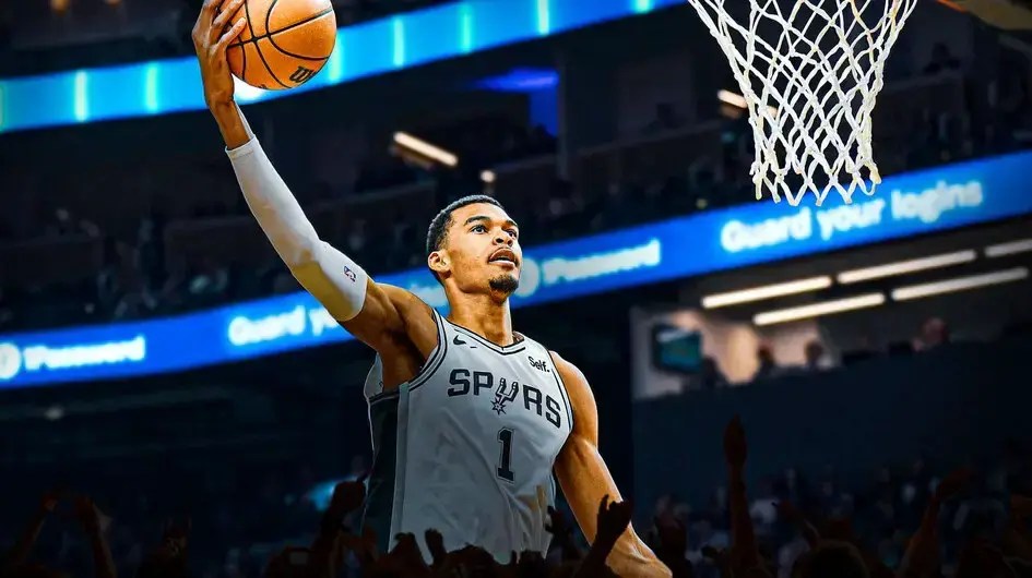 Spurs rookie Victor Wembanyama