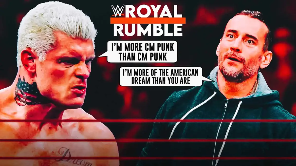 WWE All roads converge for CM Punk and Cody Rhodes at the career