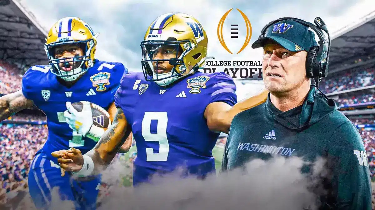 Michael Penix Jr. Dillon Johnson, Kalen DeBoer, College Football Playoff