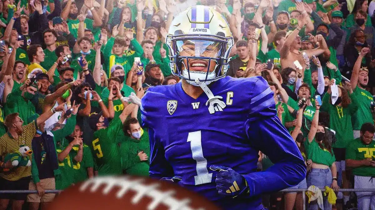 Washington football star Rome Odunze joined an Oregon spaces session.