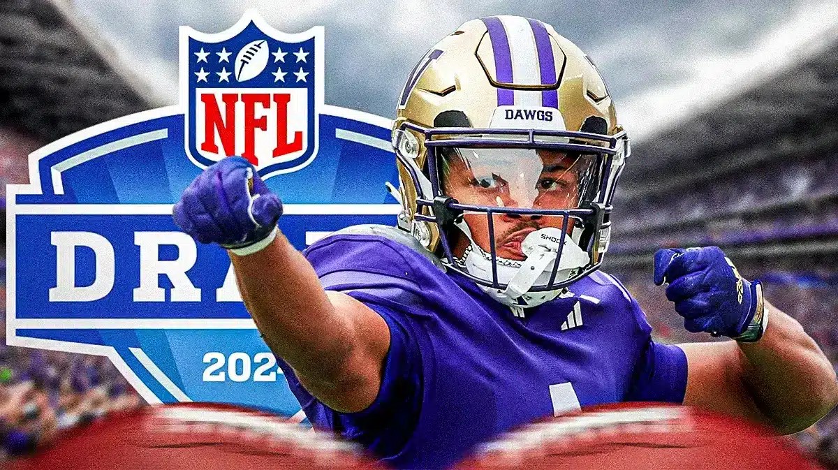 Washington football star Rome Odunze has officially entered the 2024 NFL Draft