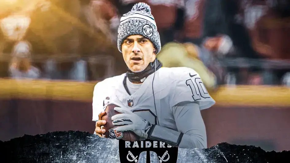 Jimmy Garoppolo positively reflected on his "weird year" with the Raiders, AFC West climb, Antonio Pierce year, Jimmy Garappolo Raiders