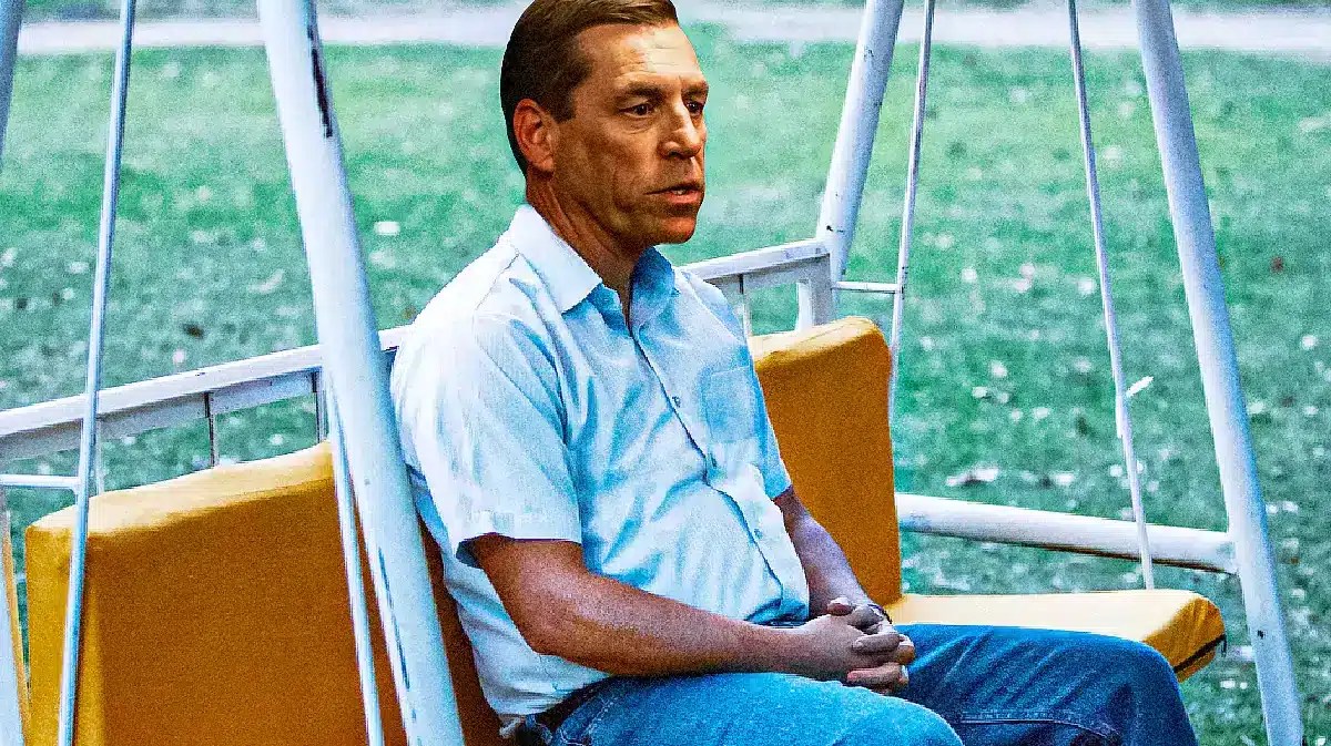 Dave Heeke (Arizona football Athletic director) as the sad Pablo Escobar meme