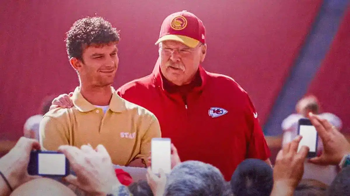 A still from the remake of the Snickers "Who are the Chefs?" commercial