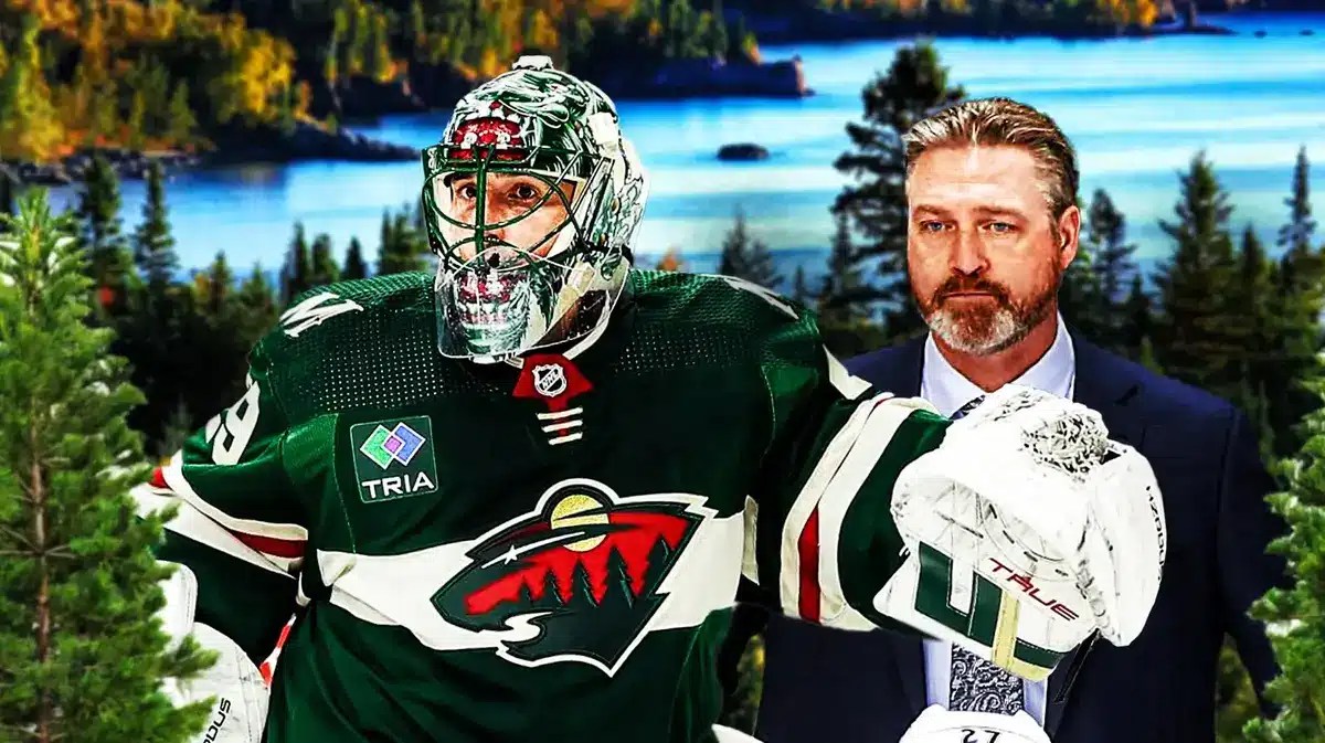 Marc-Andre Fleury of the Wild has tied Patrick Roy for second all-time in NHL wins.