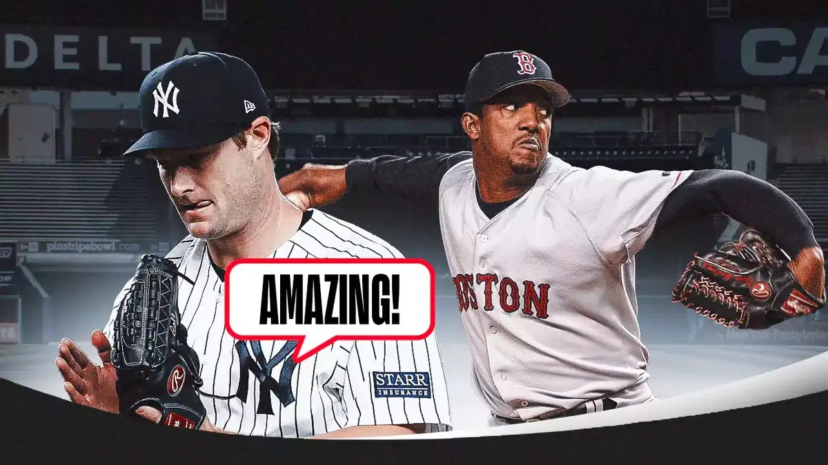Yankees ace Gerrit Cole, Red Sox icon Pedro Martinez