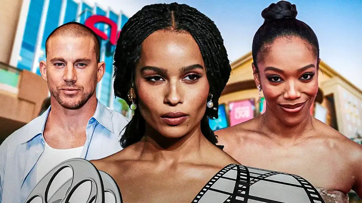 Zöe Kravitz, Channing Tatum, Naomi Ackie