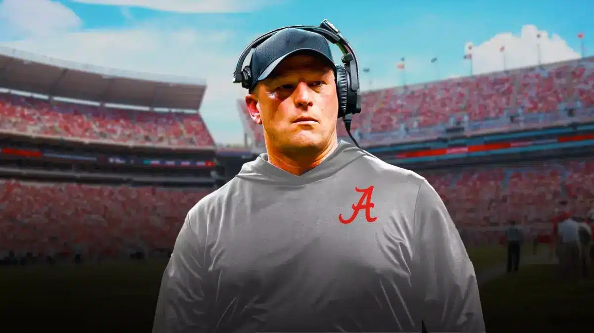 Alabama football head coach Kalen DeBoer looking towards the future