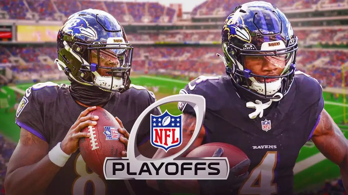 Lamar Jackson, Zay Flowers, AFC divisional round