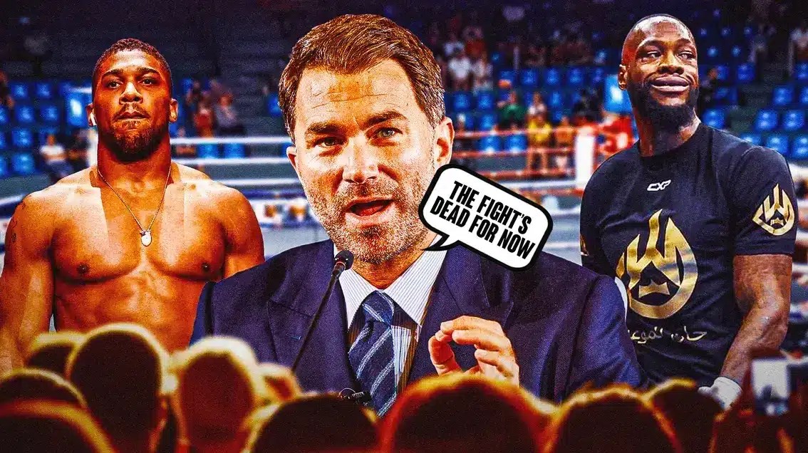 Eddie Hearn Reveals "The Fight's Dead For Now" Between Anthony Joshua ...