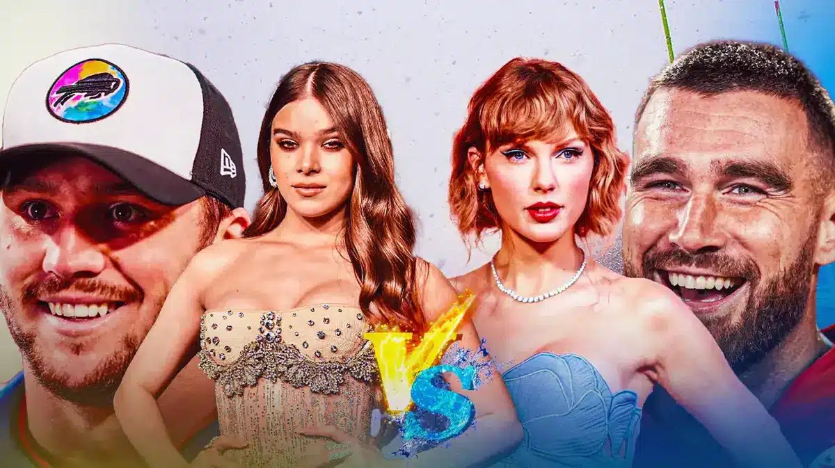 Hailee Steinfeld, Taylor Swift, Travis Kelce