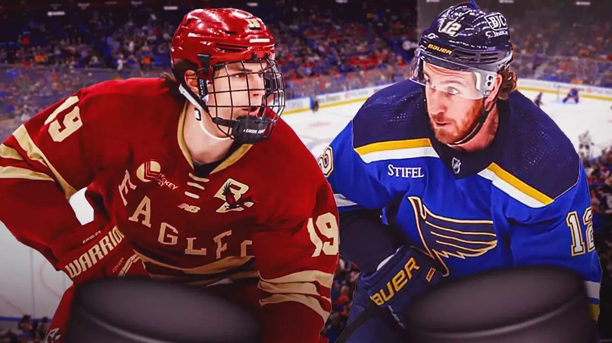 Veteran Blues winger Kevin Hayes refutes reports of negatively influencing Cutter Gauthier's opinion of the Flyers amid the big Ducks trade.