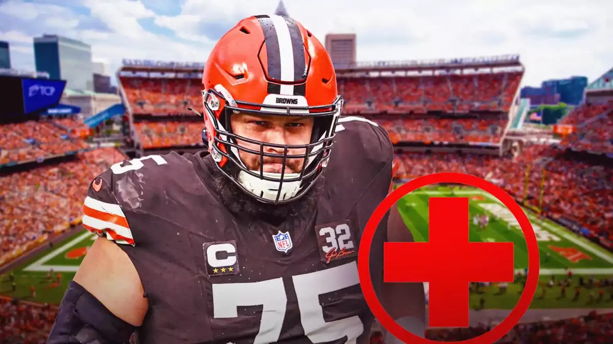 Browns QB Joe Flacco might be without guard Joel Bitonio for rest of Texans game
