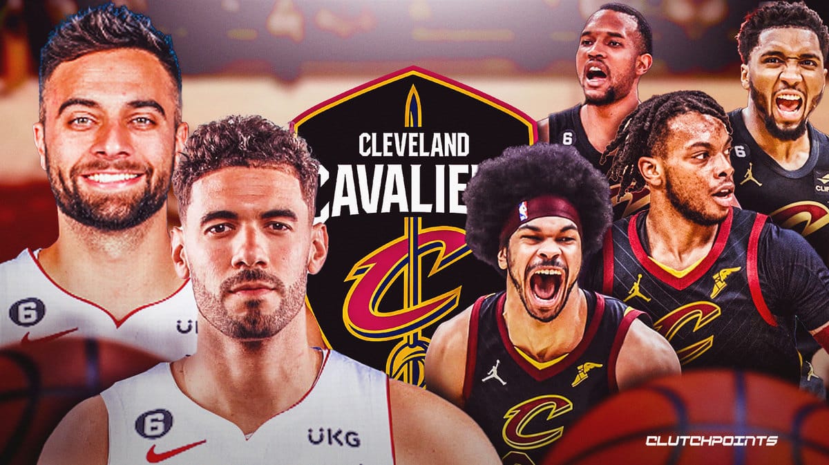 Cavs' Donovan Mitchell, Darius Garland, Evan Mobley looking hyped