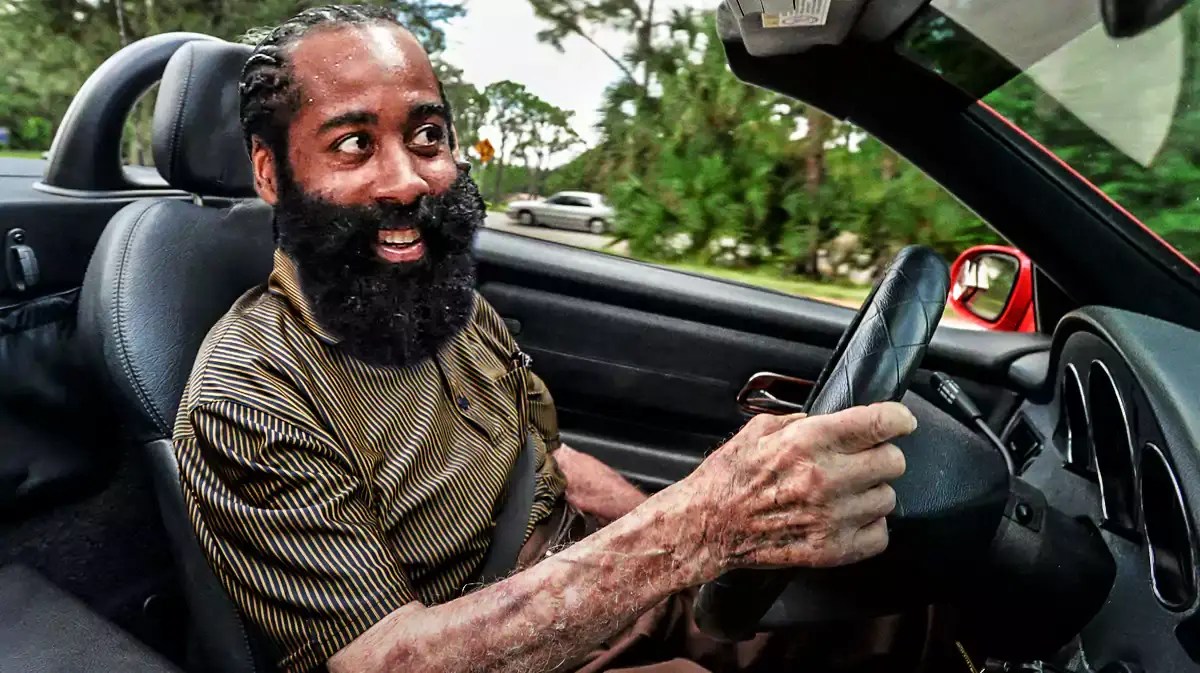 James Harden is he was to retire as a member of the Clippers with Paul George and Kawhi Leonard