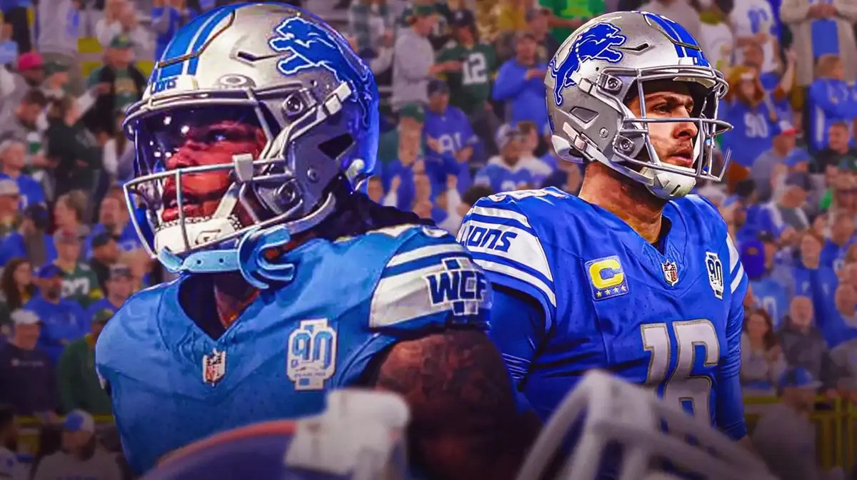 Jared Goff and the Lions will take on Baker Mayfield and the Bucs Sunday.