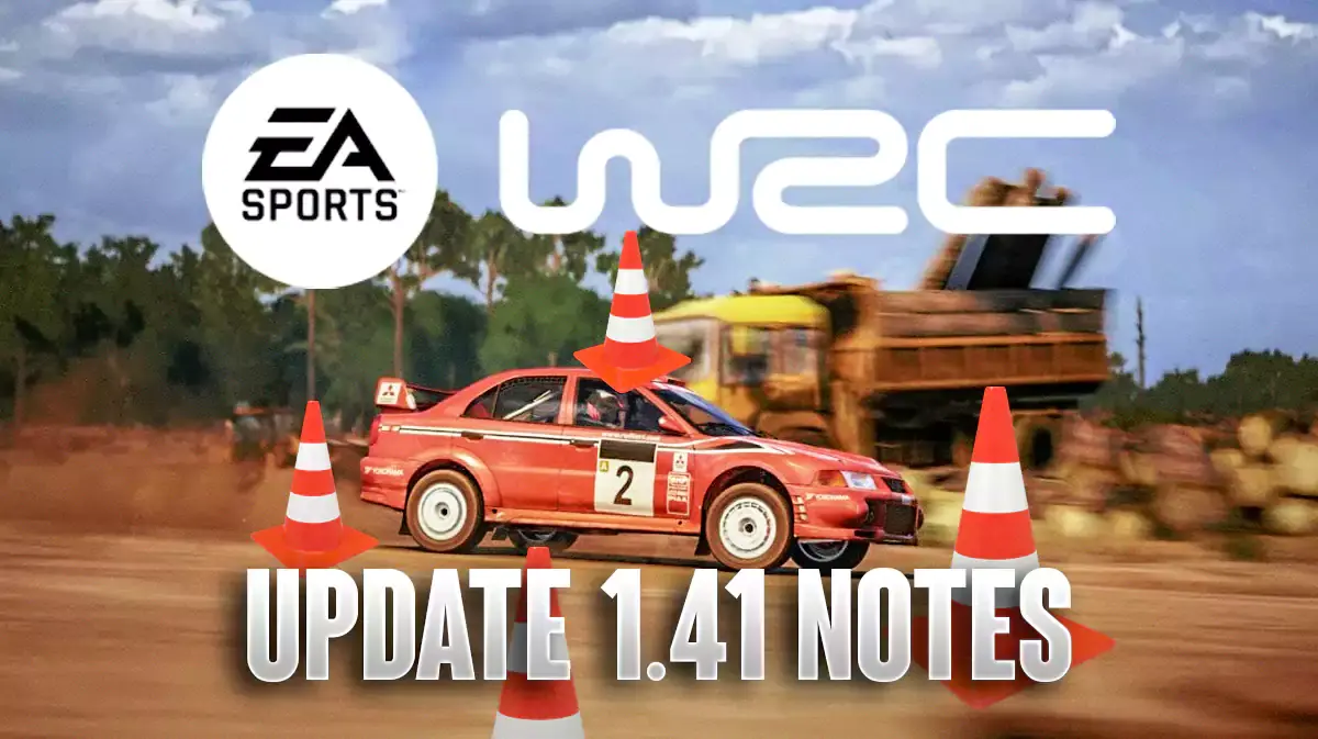 Actualización de EA Sports WRC 1.41.  Solucionar fallas en el modo carrera y más