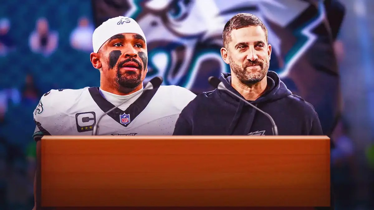 Eagles Jalen Hurts and Nick Sirianni