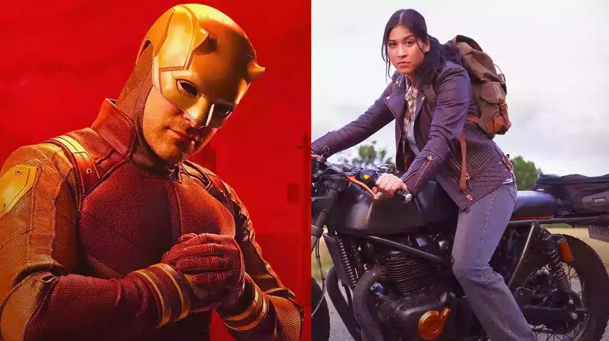 Scene from Echo with Daredevil.