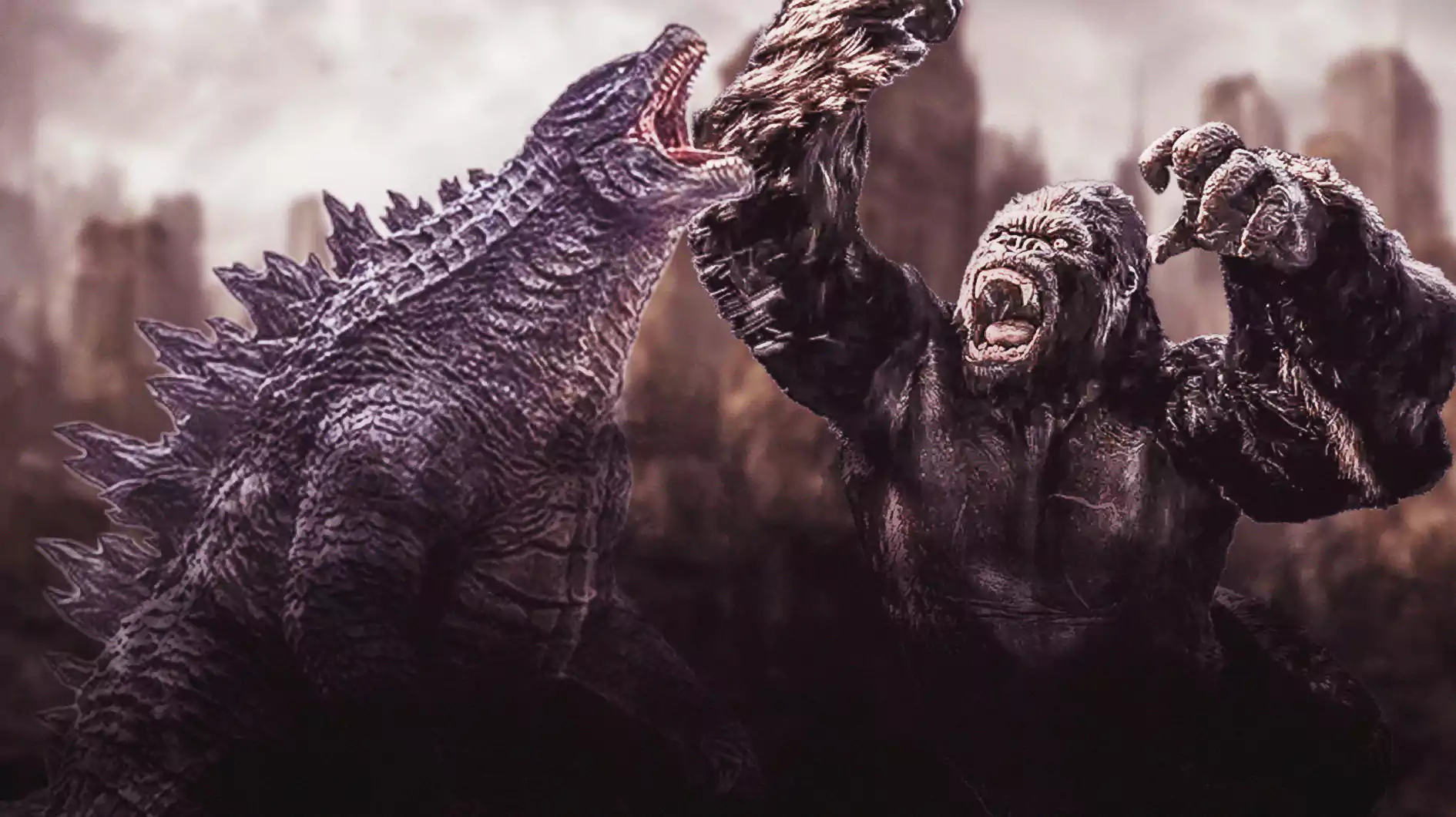 Godzilla and King Kong.