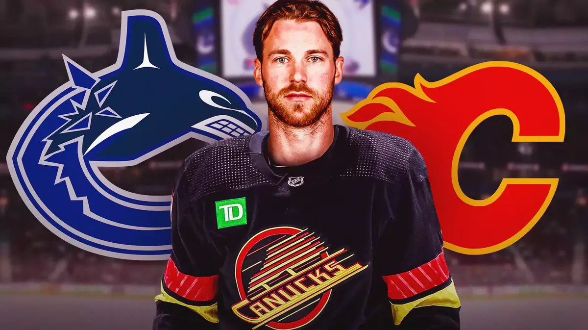Elias Lindholm after the Flames and Canucks trade.