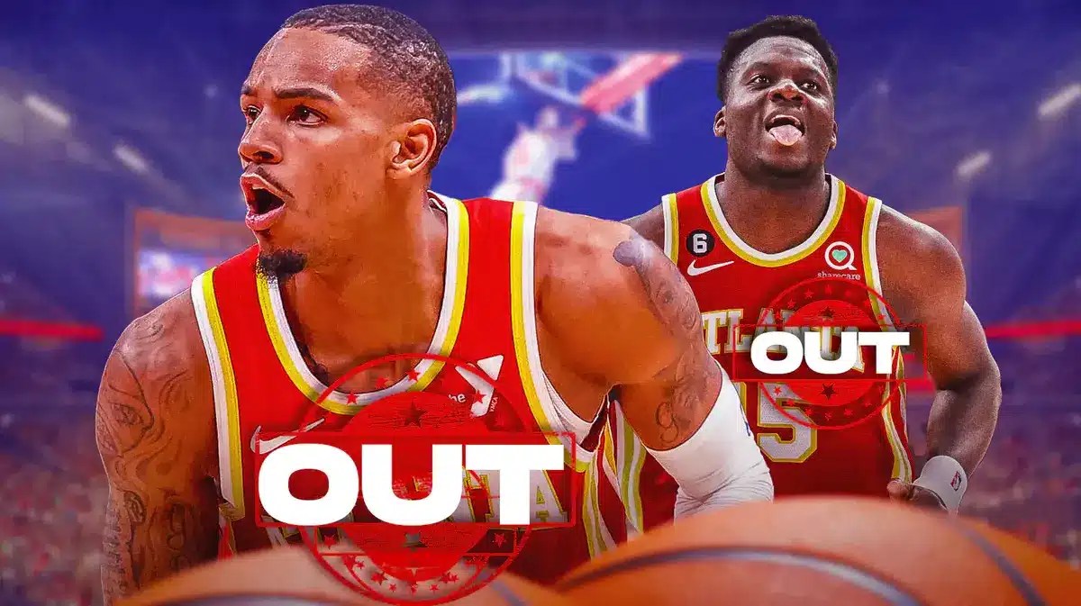 NBA trade deadline targets, the Hawks' Dejounte Murray and Clint Capela