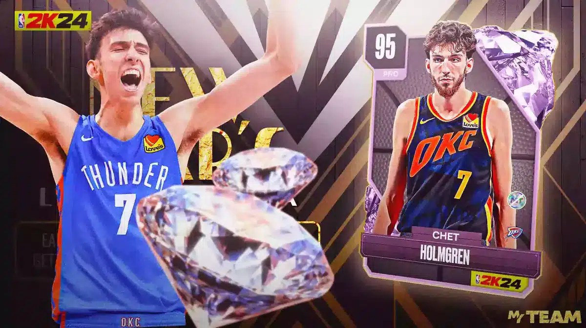 How To Earn Free Pink Diamond Chet Holmgren In NBA 2K24 MyTEAM