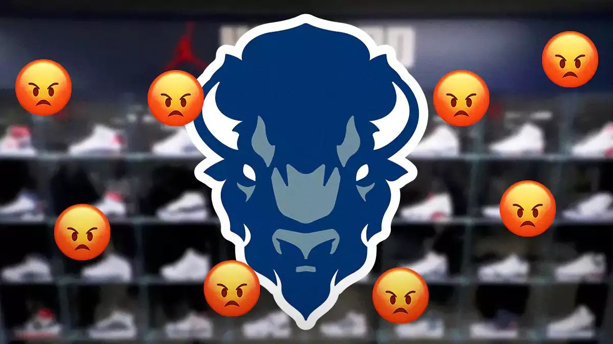 A wall showcasing the Howard University inspired player exclusive Jordan Branded shoes went viral online and caused mixed reactions
